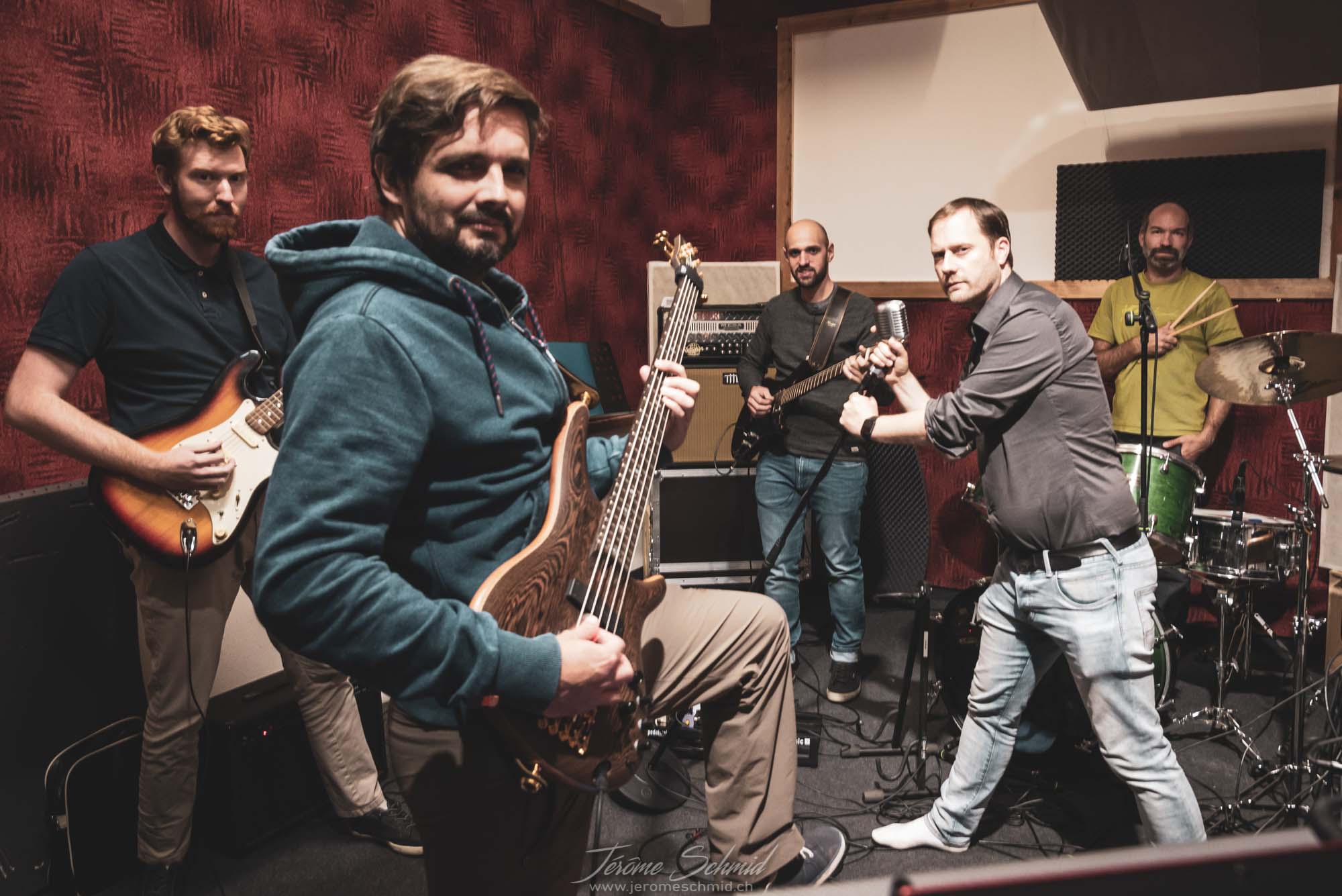 Répétition en studio